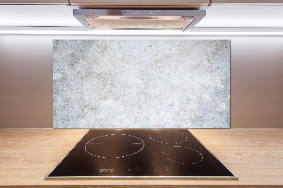 Cooker splashback Concrete background