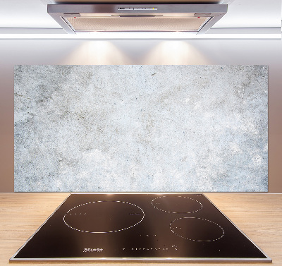 Cooker splashback Concrete background