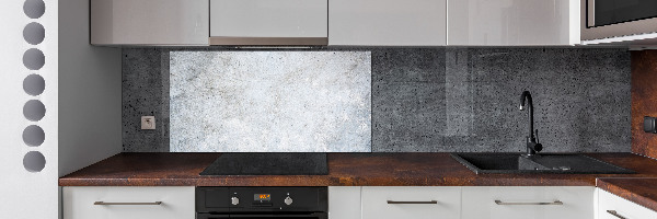 Cooker splashback Concrete background