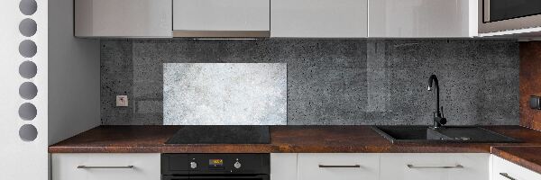 Cooker splashback Concrete background