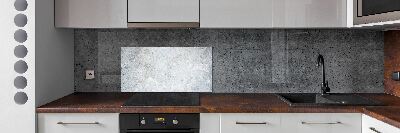 Cooker splashback Concrete background