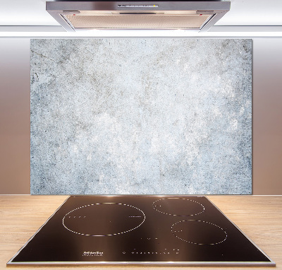 Cooker splashback Concrete background