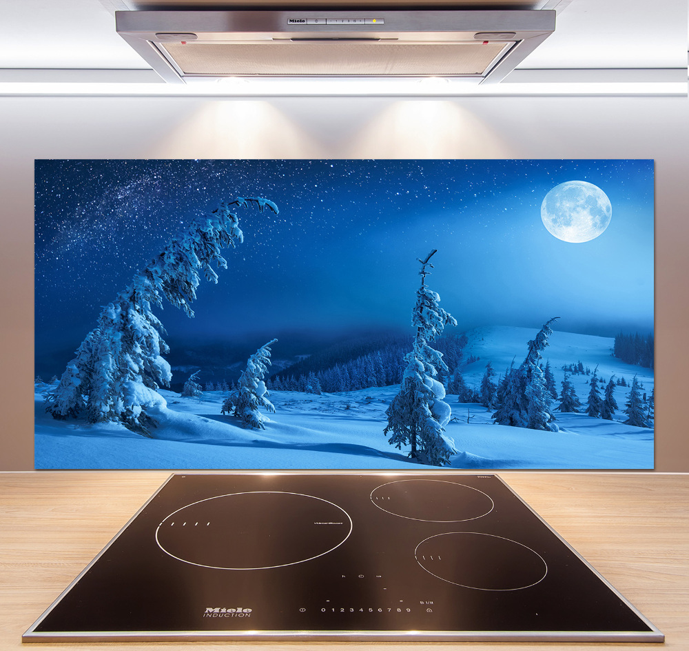 Kitchen splashback Moonlight