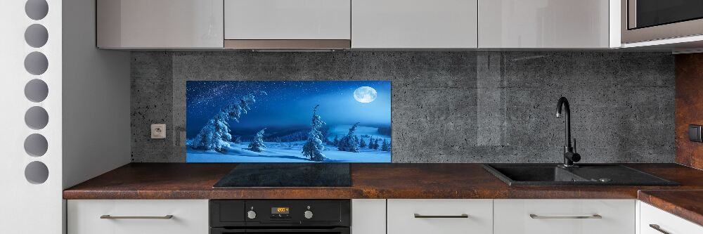 Kitchen splashback Moonlight