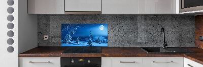 Kitchen splashback Moonlight