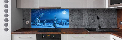 Kitchen splashback Moonlight