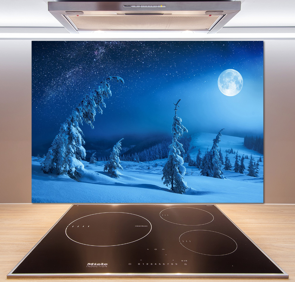 Kitchen splashback Moonlight