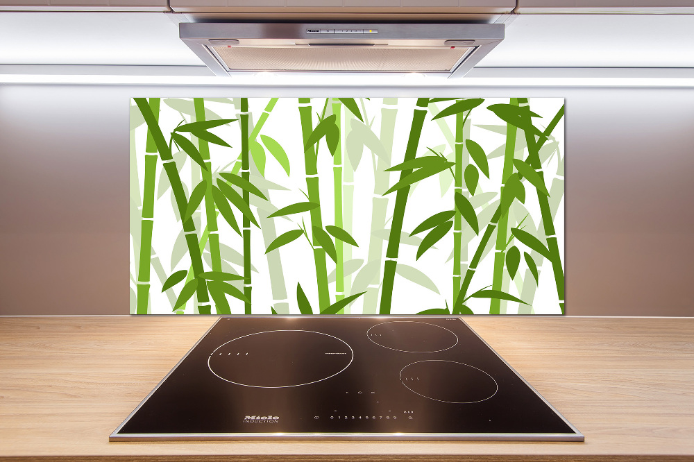 Kitchen splashback Bamboo