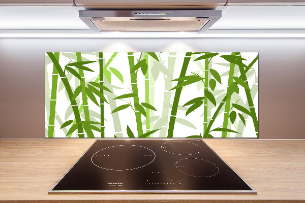 Kitchen splashback Bamboo