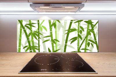 Kitchen splashback Bamboo