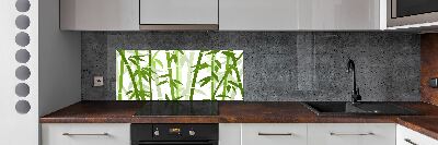 Kitchen splashback Bamboo