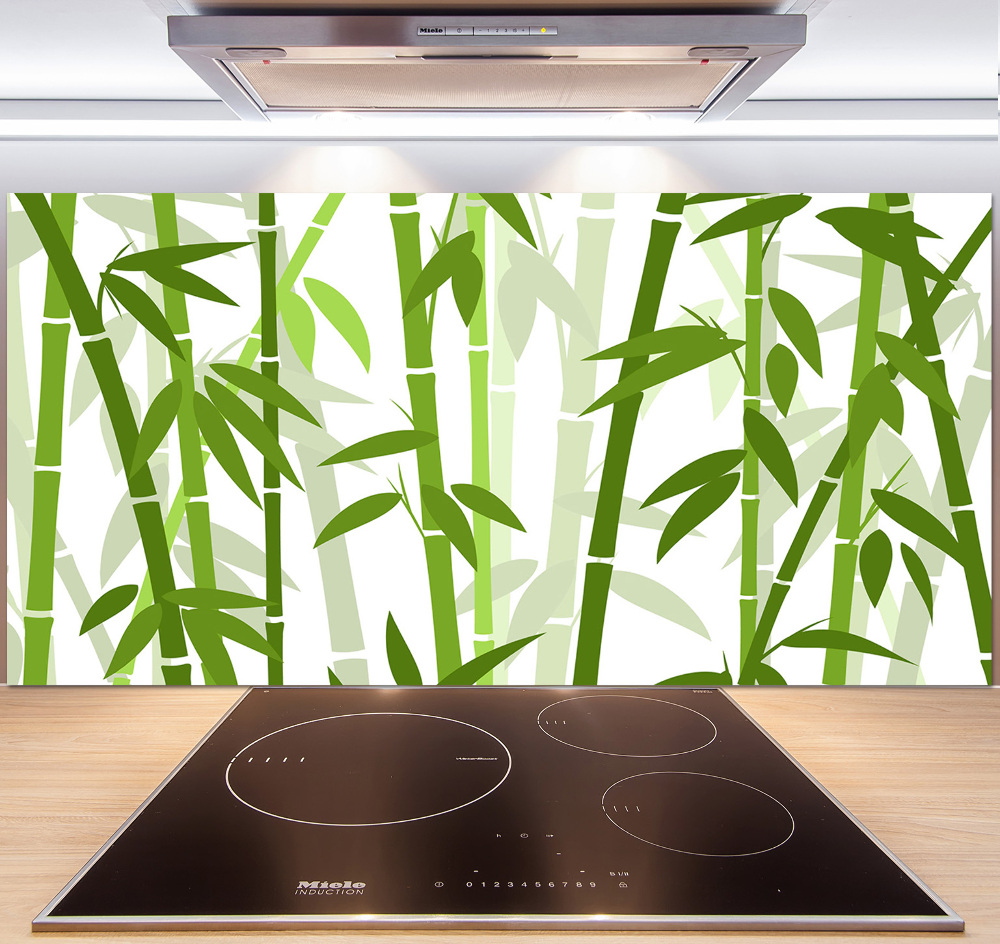 Kitchen splashback Bamboo