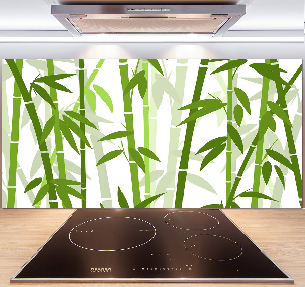 Kitchen splashback Bamboo