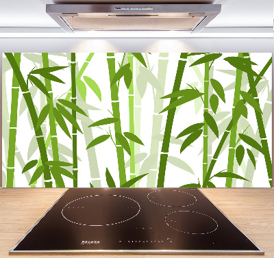 Kitchen splashback Bamboo