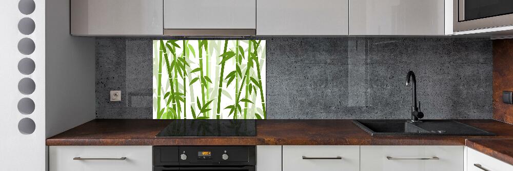 Kitchen splashback Bamboo