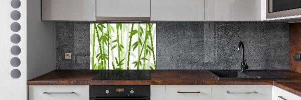 Kitchen splashback Bamboo