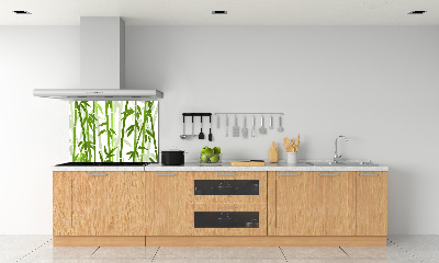 Kitchen splashback Bamboo