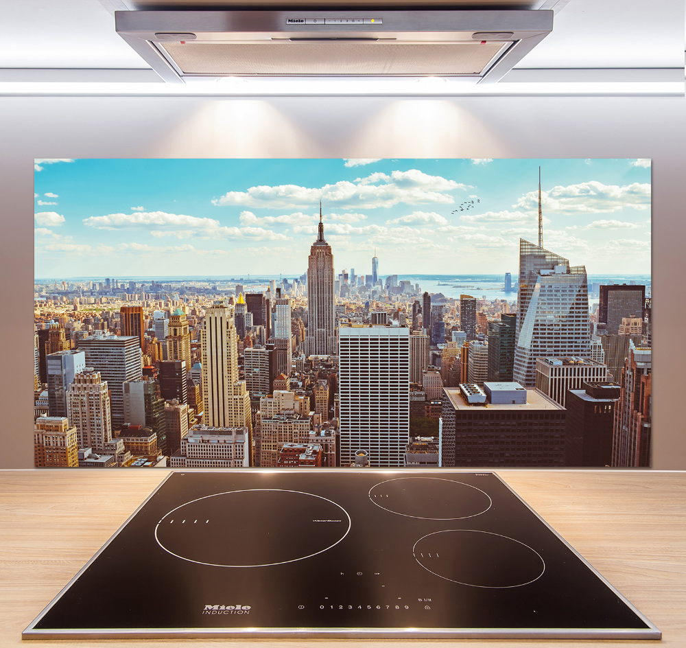 Cooker splashback New York Bird Lot