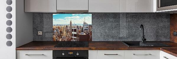 Cooker splashback New York Bird Lot