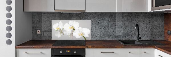 Cooker splashback Orchid