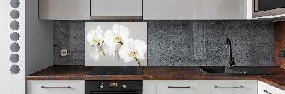 Cooker splashback Orchid