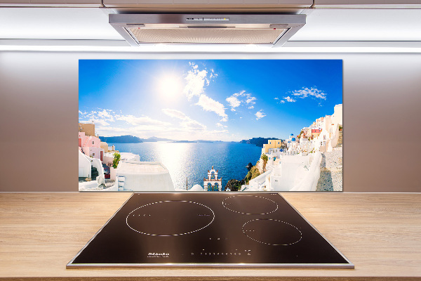 Kitchen splashback Santorini Greece