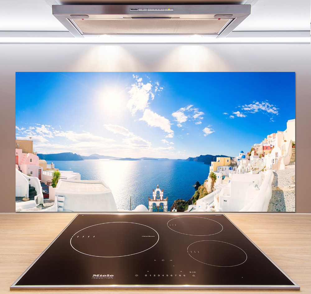 Kitchen splashback Santorini Greece