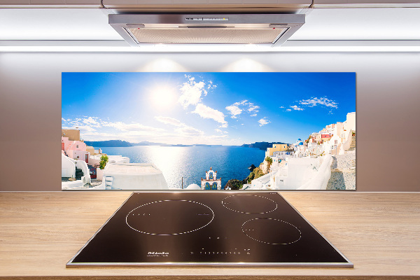 Kitchen splashback Santorini Greece