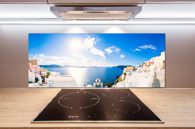 Kitchen splashback Santorini Greece