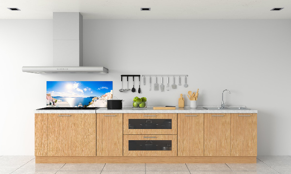 Kitchen splashback Santorini Greece