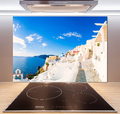 Kitchen splashback Santorini Greece