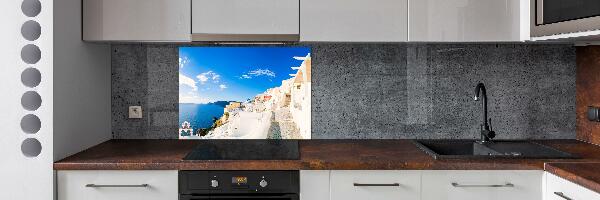 Kitchen splashback Santorini Greece