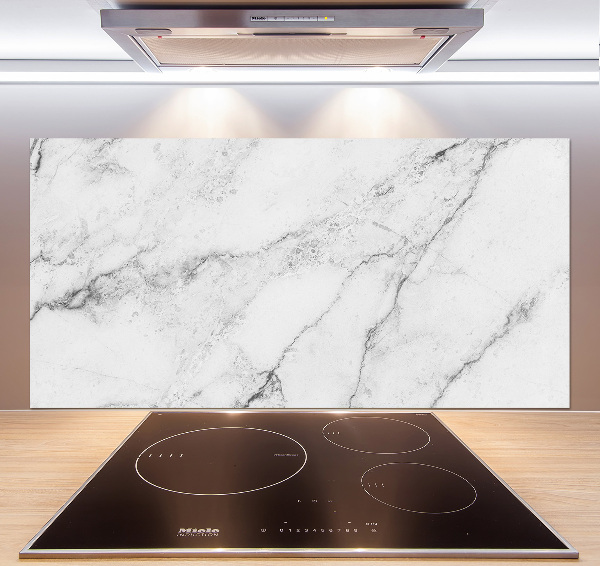 Cooker splashback Marble