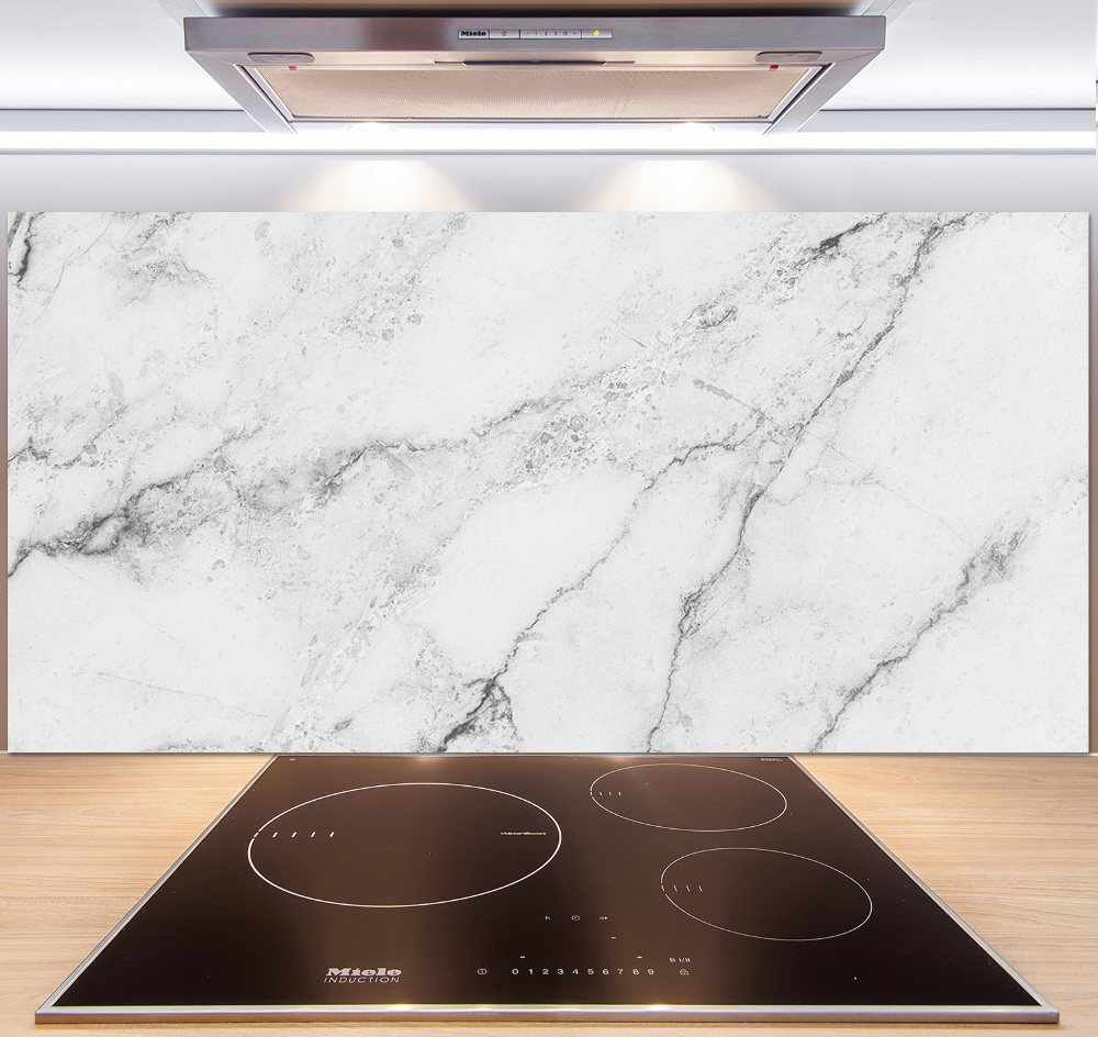 Cooker splashback Marble