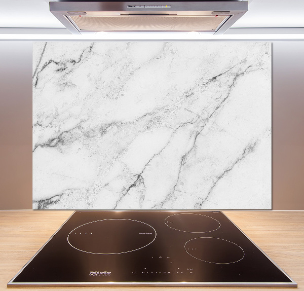 Cooker splashback Marble