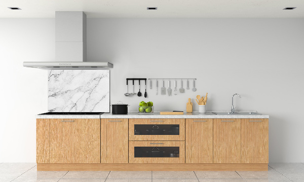 Cooker splashback Marble