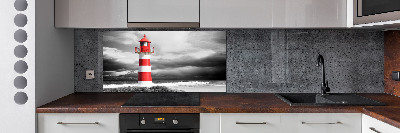 Kitchen splashback Lighthouse