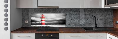 Kitchen splashback Lighthouse