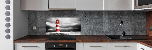 Kitchen splashback Lighthouse