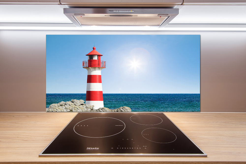 Kitchen splashback Lighthouse