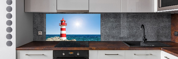 Kitchen splashback Lighthouse