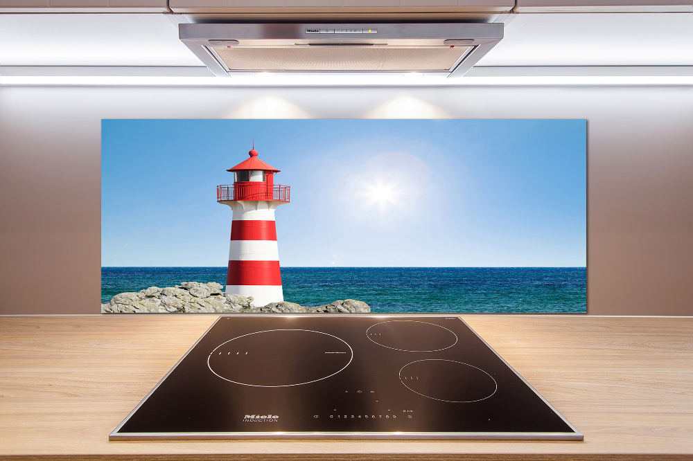 Kitchen splashback Lighthouse