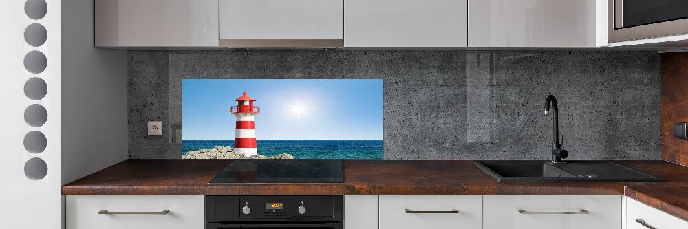 Kitchen splashback Lighthouse