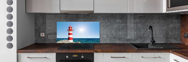 Kitchen splashback Lighthouse