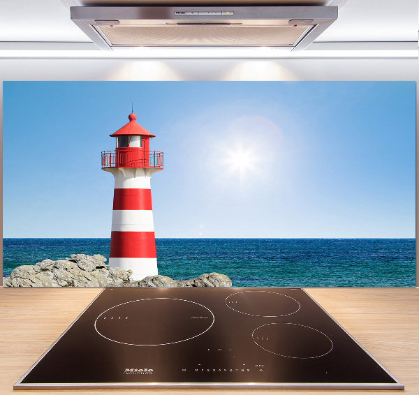 Kitchen splashback Lighthouse