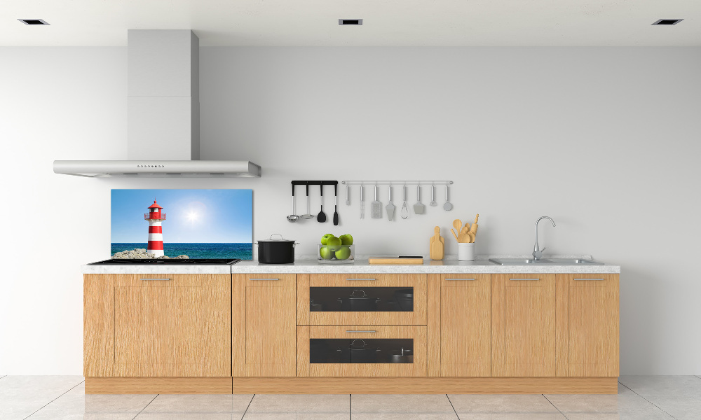 Kitchen splashback Lighthouse