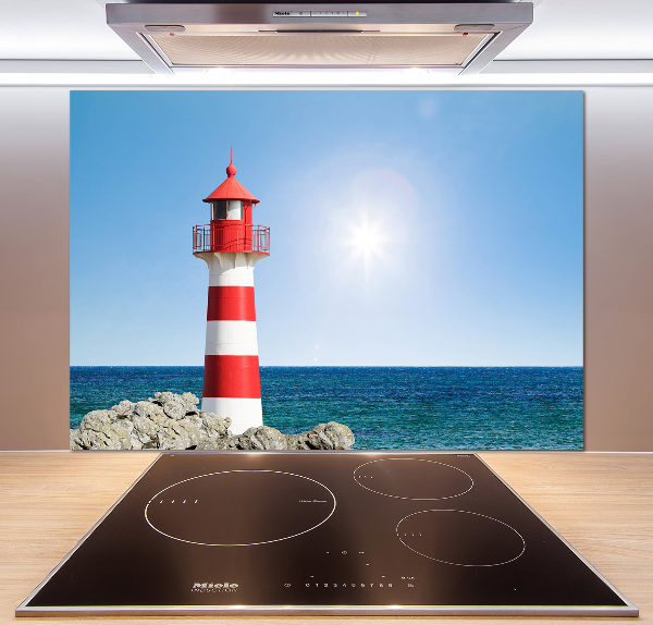 Kitchen splashback Lighthouse