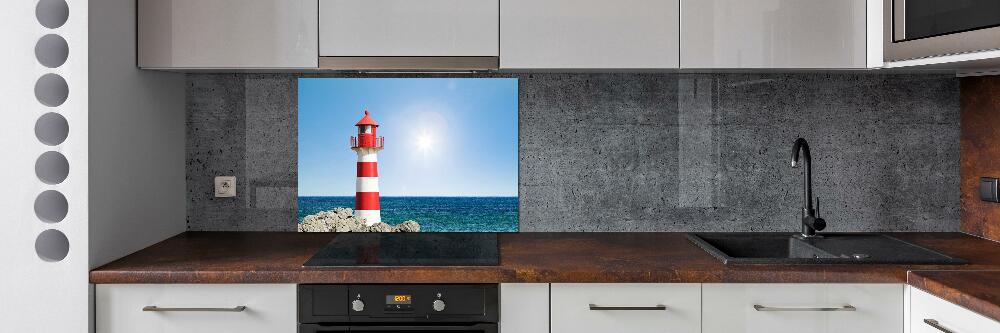 Kitchen splashback Lighthouse