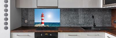 Kitchen splashback Lighthouse