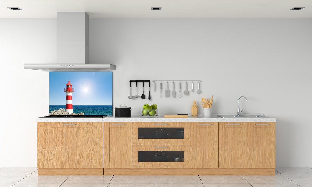 Kitchen splashback Lighthouse